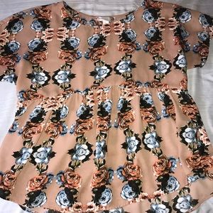 Floral top from forever 21